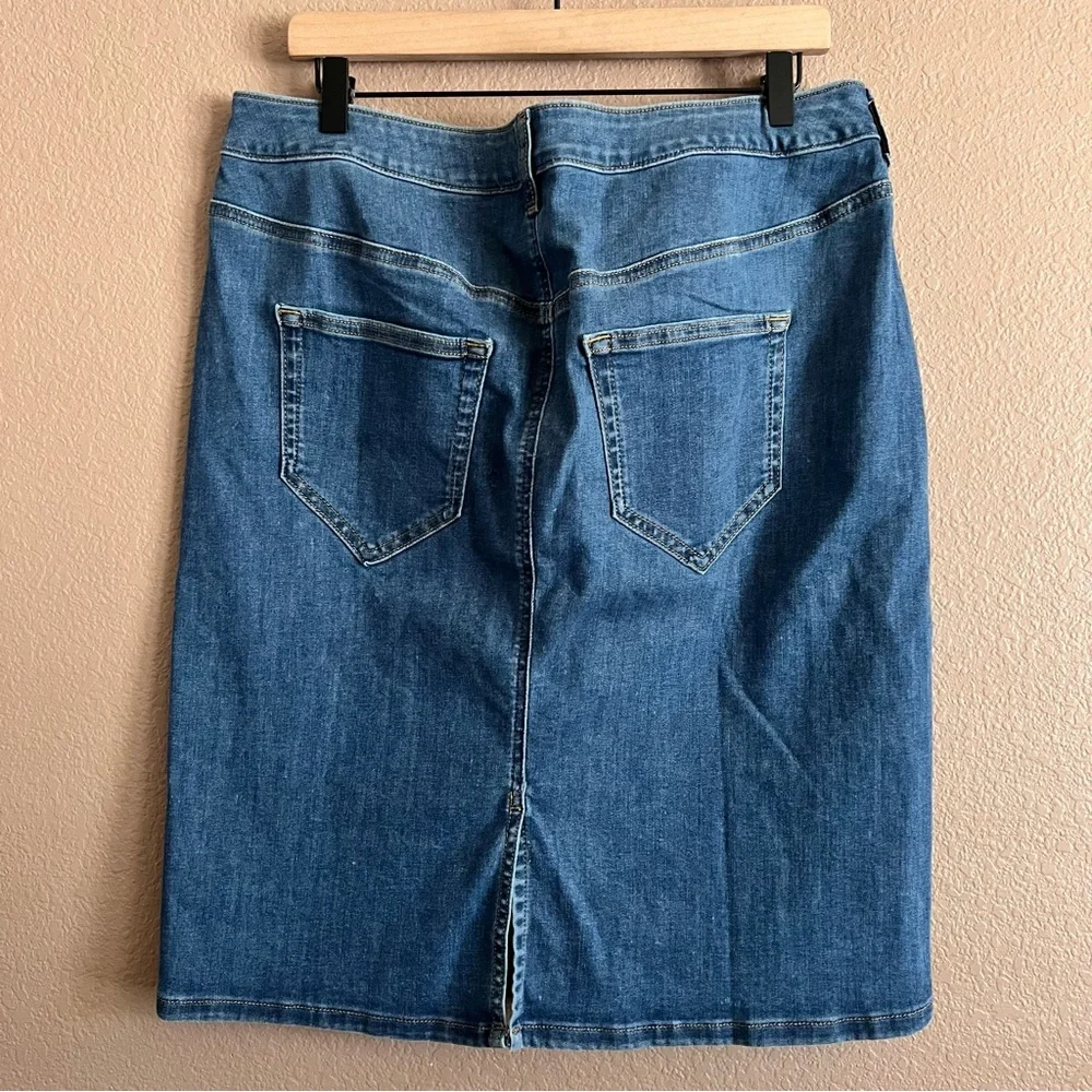 Amazon Essentials Denim Mini Skirt Size 14